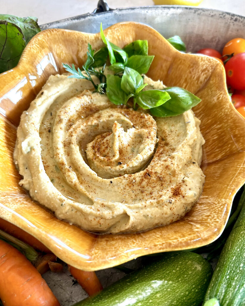 Hummus, no salt, no garlic Satsumaimo Hummus The Hungri Yogi